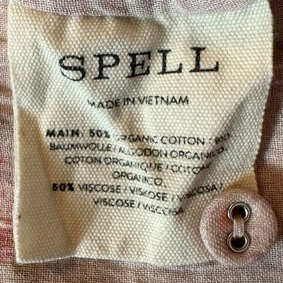 Spell & the Gypsy Bohemian Ethereal Billowy Ruffle Fleur Gown Maxi Dress Large - Picture 14 of 15